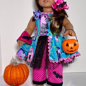 18”custom homemade doll dress,doll outfit,doll clothing…